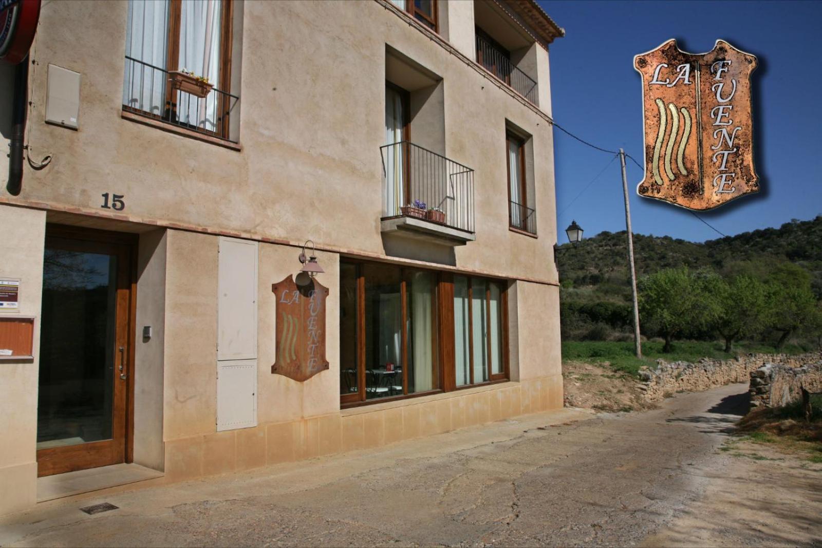 Hostal La Fuente Buera Dış mekan fotoğraf