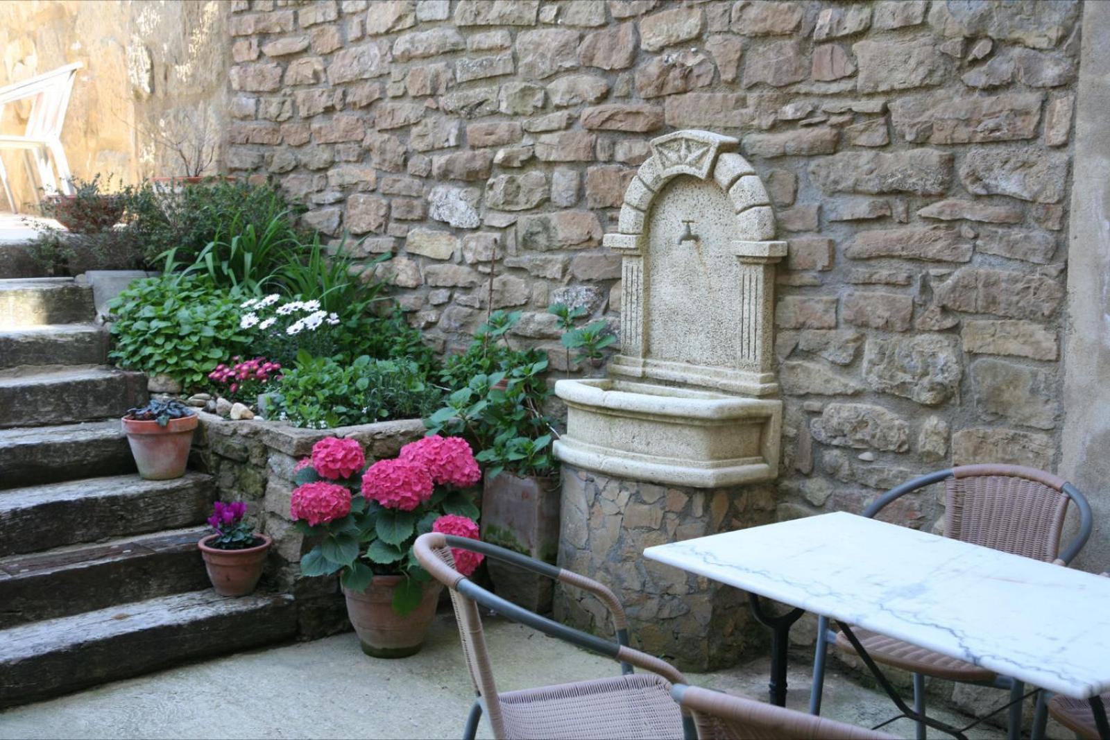 Hostal La Fuente Buera Dış mekan fotoğraf